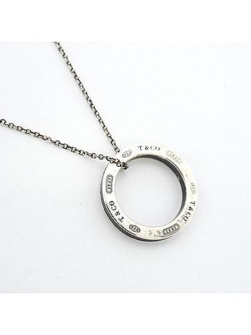 Tiffany & Co. Tiffany & Co. Necklace 1837 Circle Sterling Silver 925 Women's (view 2)