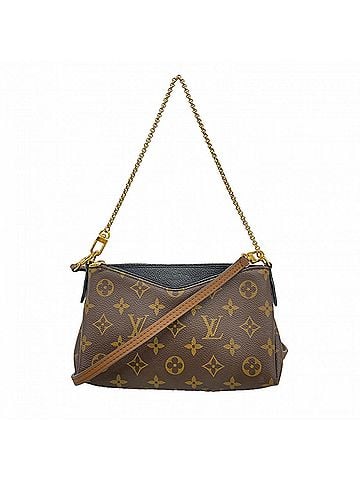 Louis Vuitton Louis Vuitton Monogram Pallas Clutch Handbag M41639 Brown Noir 2-way bag for women (view 1)