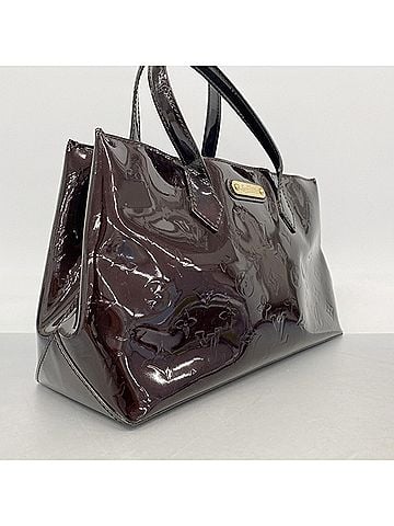 Louis Vuitton Louis Vuitton Vernis Wilshire PM Handbag M93641 Amarante (Women's) (view 2)