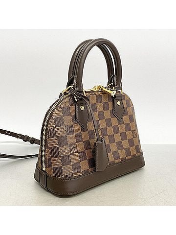 Louis Vuitton Louis Vuitton Damier Alma BB Handbag N40606 Ebene 2-way bag for women (view 2)