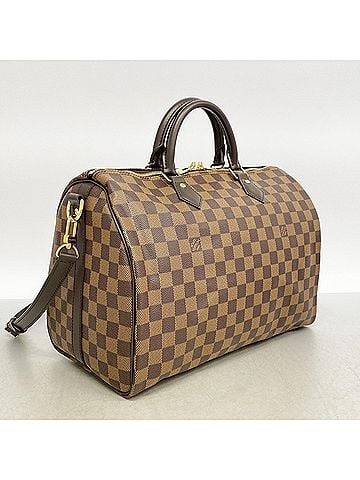 Louis Vuitton Louis Vuitton Damier Speedy Bandoulière 35 Handbag N40591 Ebene 2-way bag for women (view 2)