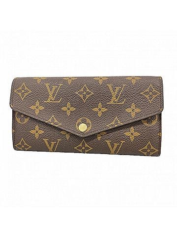 Louis Vuitton Louis Vuitton Monogram Portefeuille Sarah Long Wallet M62236 Brown Coquelicot (Women's) (view 1)