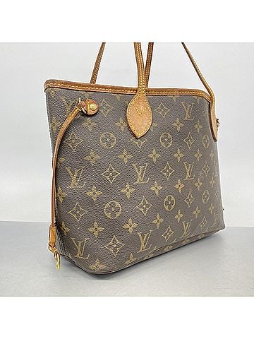 Louis Vuitton Louis Vuitton Monogram Neverfull PM Tote Bag M40155 Brown (Women's) (view 2)