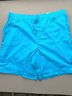 Erika 100% Cotton Solid Blue Athletic Shorts Size XL - photo 8