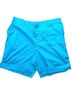 Erika 100% Cotton Solid Blue Athletic Shorts Size XL - photo 1