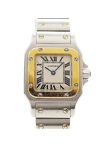 Cartier Cartier Santos Galbee SM W20012C4 Ivory Dial Women's Watch (view 1)