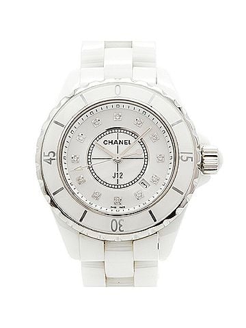 Chanel Chanel J12 12P Diamond H1628 White Dial Women's Watch (view 1)