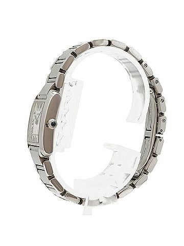 Cartier Cartier Tank Française SM W51008Q3 Ivory Dial Women's Watch (view 2)