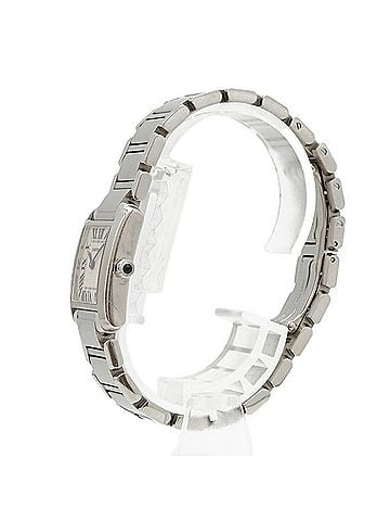 Cartier Cartier Tank Française SM W51008Q3 Ivory Dial Women's Watch (view 2)