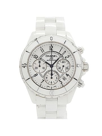 Chanel Chanel J12 Chrono H1007 White Dial Men's Watch (view 1)