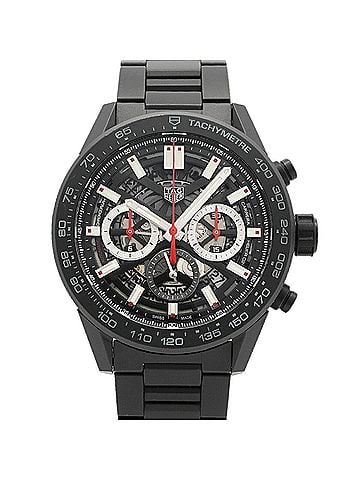 TAG Heuer TAG Heuer Carrera CBG2A90 Skeleton Dial Men's Watch (view 1)