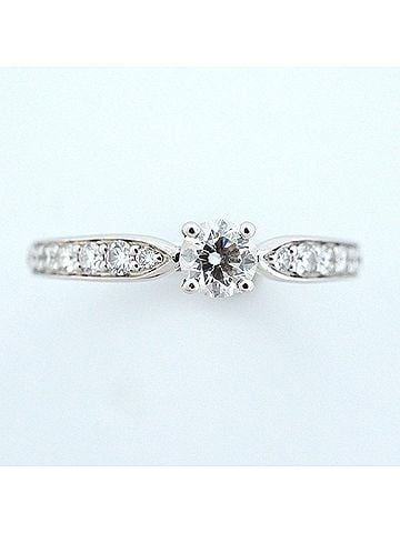 Tiffany & Co. Tiffany & Co. Harmony Ring, Pt950 Platinum, 0.21ct Diamond, Women's (view 2)