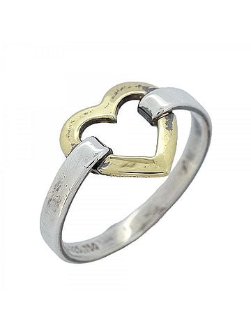 Tiffany & Co. Tiffany & Co. Heart Ring, 18K Yellow Gold (KYG), Sterling Silver 925, Women's (view 1)