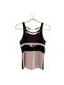 Splits 59 100% Polyester Color Block Black Pink Sleeveless Top Size XS - photo 1