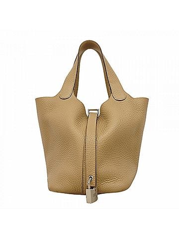 Hermès Hermes Picotin Lock PM Handbag, Taurillon Clemence Leather, Trench Style, U Stamp, Women's, P3025420 (view 1)