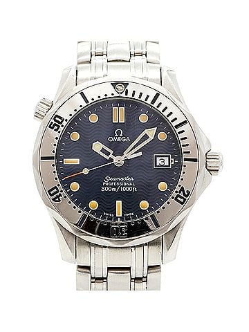 Omega Omega Seamaster 2562.80 Navy Dial Watch (Boys' Size) (view 1)