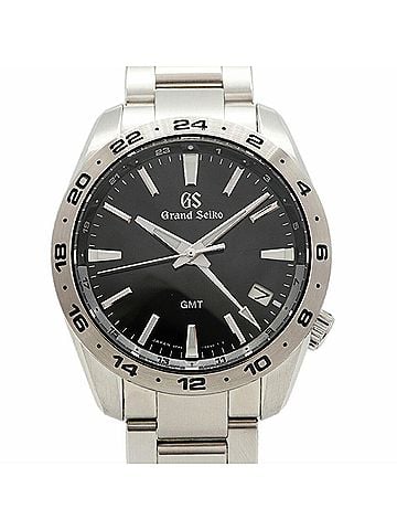 Seiko Seiko Grand GMT SBGN027 9F86-0AK0 Black Dial Men's Watch (view 1)