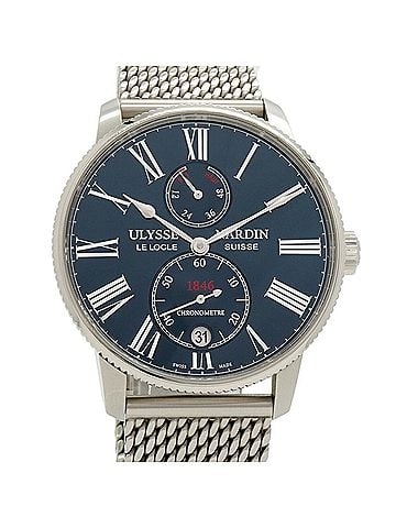 Ulysse Nardin Ulysse Nardin Marine Torpilleur 1183-310 Blue Dial Men's Watch (view 1)