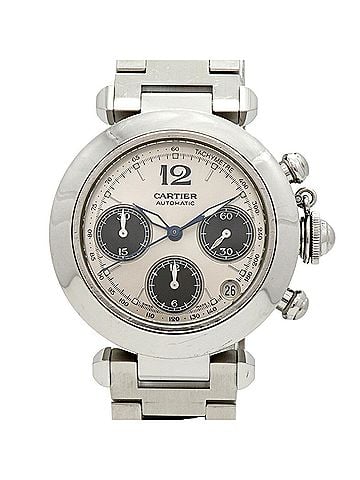 Cartier Cartier Pasha C W31048M7 Silver Dial Men's Watch (view 1)
