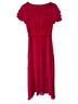 DKNY 100% Polyester 100% Polyester 100% Polyester Red Cocktail Dress Size 4 - photo 2