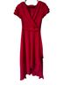 DKNY 100% Polyester 100% Polyester 100% Polyester Red Cocktail Dress Size 4 - photo 1