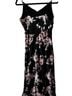 Gilli 100% Polyester 100% Polyester Floral Black Pink Cocktail Dress Size M - photo 2