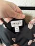 Gilli 100% Polyester 100% Polyester Floral Black Pink Cocktail Dress Size M - photo 3