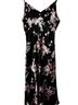 Gilli 100% Polyester 100% Polyester Floral Black Pink Cocktail Dress Size M - photo 5