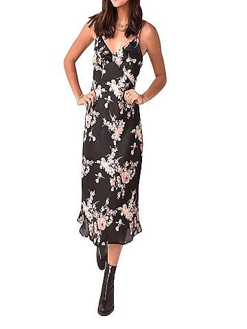 Gilli Floral Midi Cocktail Dress (view 1)
