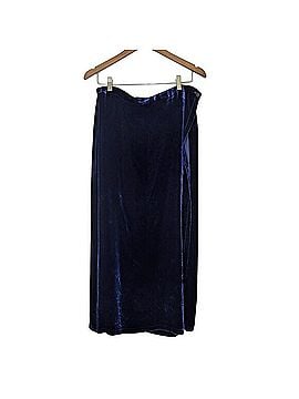 Eileen Fisher Silk Velvet Wrap Skirt Silk Skirt (view 1)