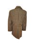 Ann Taylor 74% Cotton 28% Acrylic 100% Polyester Print Brown Ivory Coat Size 10 - photo 2