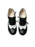 Unlabeled Black White Flats Size 8 - photo 3