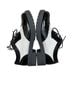 Unlabeled Black White Flats Size 8 - photo 1