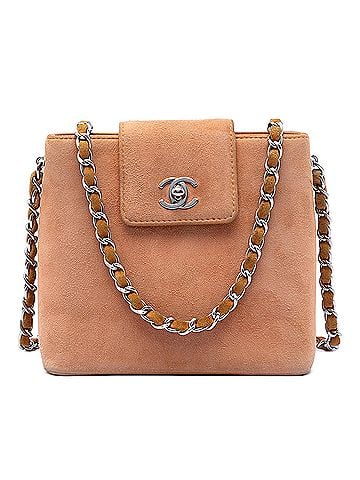 Chanel CC Suede Crossbody (view 1)