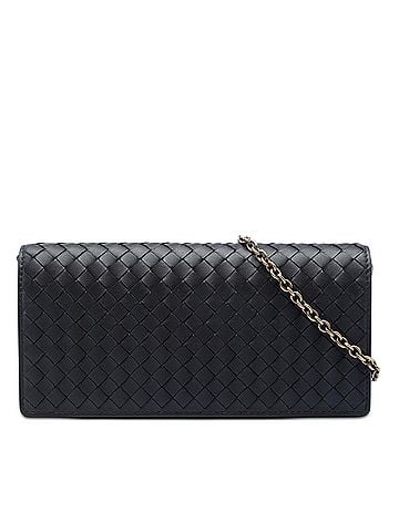 Bottega Veneta Nappa Intrecciato Continental Wallet on Chain (view 1)