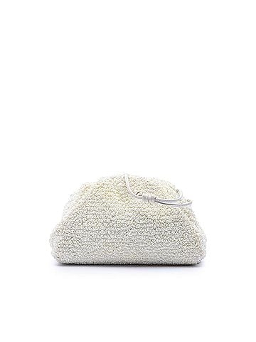 Bottega Veneta Boucle Raffia The Mini Pouch Crossbody (view 1)