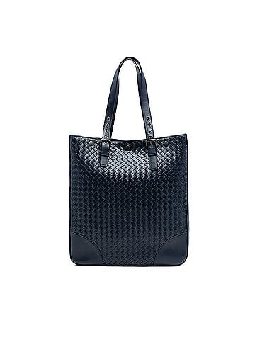 Bottega Veneta Nappa Intrecciato Belt Strap Tote (view 1)
