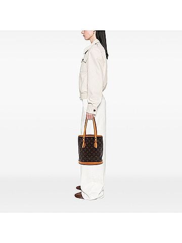 Louis Vuitton Monogram Petit Bucket (view 2)