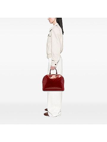 Louis Vuitton Monogram Vernis Alma GM (view 2)
