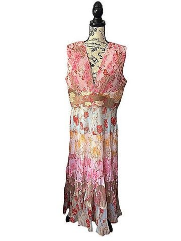 Dalia Macphee Postcard Casual Dress (view 1)