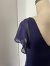 metaphor 100% Polyester Blue Cocktail Dress Size 8 - photo 6
