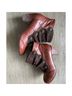 Spring Step 100% Leather Brown Ankle Boots Size EU 37 - photo 6