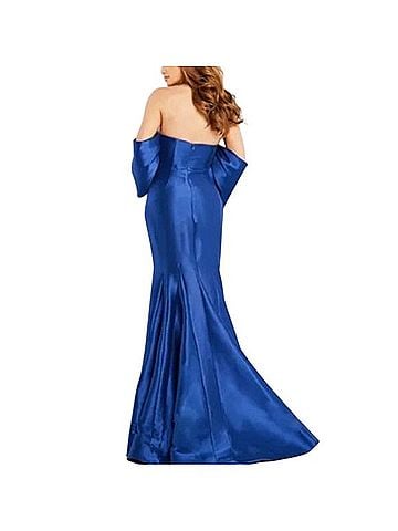 Jovani Mermaid Gown Cocktail Dress (view 2)