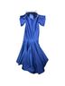 Jovani 100% Polyester Blue Cocktail Dress Size 14 - photo 12