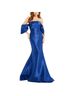 Jovani 100% Polyester Blue Cocktail Dress Size 14 - photo 1