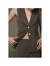 Reformation Stripes Brown Dress Pants Size 10 - photo 3