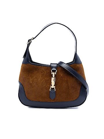 Gucci Small Bicolor Corduroy Jackie 1961 Crossbody (view 1)