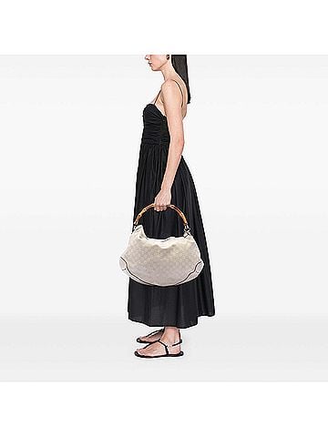 Gucci Guccissima Peggy Bamboo Satchel (view 2)