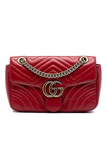 Gucci Medium GG Marmont Matelasse Calfskin Shoulder Bag (view 1)