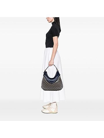 Gucci GG Crystal Hysteria Crest Hobo (view 2)